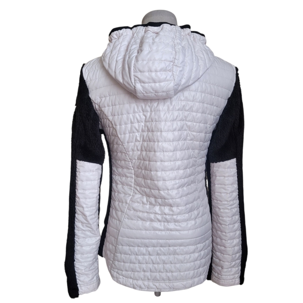 Victoria's Secret VSX Black and White Sport Jacket Hooded XS - Picture 4 of 14